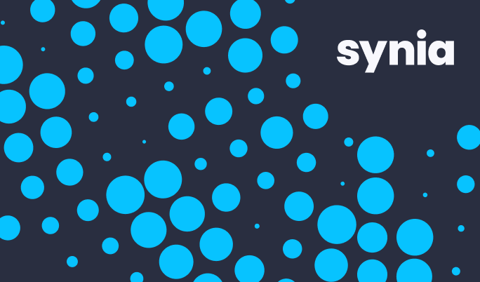 Incorrect monochrome or tinted-background blue pattern example.
